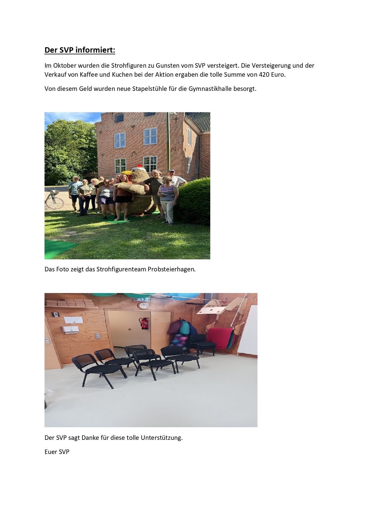 Seniorengymnastik SVP